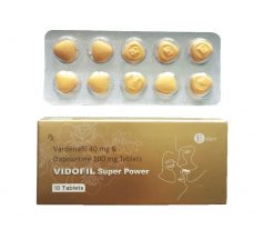 樂威壯雙效版！金鑽 Vidofil Super Power 140mg 10粒/盒