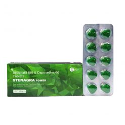 Stenagra Power 綠鑽 雙效威而鋼 勃起與延時一次搞定