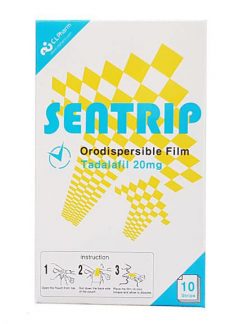 【韓國原廠】Sentrip 犀利士口溶片 20mg｜1盒10片